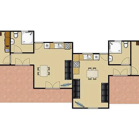 Sleeps 14 Pool Air Con Wifi Villa